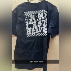 On my husbands last nerve t shirt